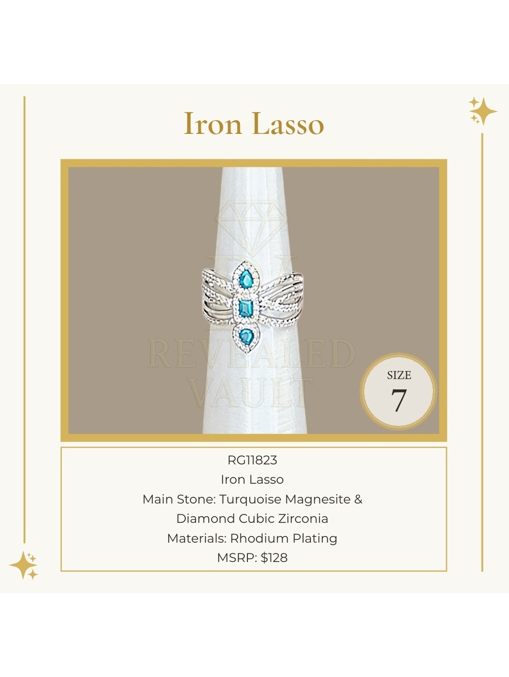 Iron Lasso - Size 7 - Outlaw